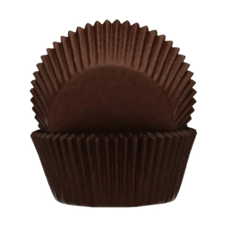 Cukrářské košíčky hnědé sada 48 ks FunCakes